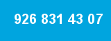 926 831 43 07